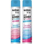 Ficha técnica e caractérísticas do produto Kit Sos Bomba Salon Line Shampoo E Condicionador Leve
