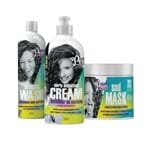 Ficha técnica e caractérísticas do produto Kit Soul Power Creme de Pentear Curly Creme de Pentear + Máscara Grátis Shampoo Magic Wash 315ml