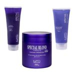 Ficha técnica e caractérísticas do produto Kit Special Silver Shampoo 240ml + Condicionador 200g + Máscara 500g - Kpro