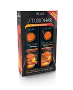 Ficha técnica e caractérísticas do produto Kit Studio Hair Shampoo e Condicionador Nutricao e Brilho Muriel 250ml