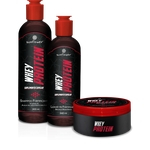 Kit Sunshine Professional Whey Protein Manutenção Shampoo+Máscara+Leavein