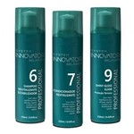 Ficha técnica e caractérísticas do produto Kit System Innovator Relaxer 6,7 e 9 Itallian Hairtech Shampoo, Condicionador e Shiny Gloss 250ml