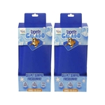 Ficha técnica e caractérísticas do produto Kit Tapete Gelado Refrescante Cães Gatos G 90x50cm Azul 2 Un