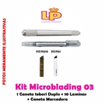 Ficha técnica e caractérísticas do produto Kit Tebori Microblading (03)