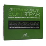 Ficha técnica e caractérísticas do produto Kit Terapia Capilar Soft Repair 140g - Alpha Line