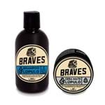 Ficha técnica e caractérísticas do produto Kit The Braves Shampoo e Cera Conjunto