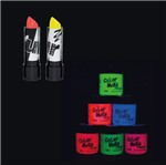 Ficha técnica e caractérísticas do produto Kit Tinta Facial Líquida + Batom Neon Fluorescente Amarelo e Vermelho