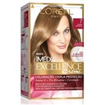 Ficha técnica e caractérísticas do produto Kit Tintura Imédia Excellence L`Oréal Louro Natural 7