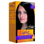 Ficha técnica e caractérísticas do produto Kit Tintura Light Color Salon Line Castanho Escuro 3.0