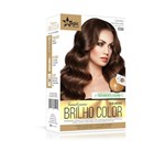 Ficha técnica e caractérísticas do produto Kit Tonalizante Brilho Color - 530 Castanho Claro Dourado Magic Color