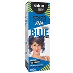 Ficha técnica e caractérísticas do produto Kit Tonalizante Color Express Fun Salon Line Blue Rock 100g