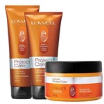 Ficha técnica e caractérísticas do produto Kit Tratamento Lowell Protect Care Shampoo 240ml e Creme Condicionador 200ml com Máscara 240g