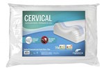 Ficha técnica e caractérísticas do produto Kit 2 Travesseiro Cervical Ortopédico Lavável Fibrasca