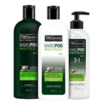 Ficha técnica e caractérísticas do produto Kit Tresemmé Baixo Poo + Nutrição com Shampoo, Condicionador e Co Wash