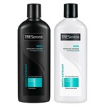 Kit Tresemmé Liso e Sedoso Shampoo + Condicionador 400ml Grátis Creme de Tratamento - Tresemme