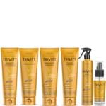 Kit Trivitt 6Pçs: Shampoo+ Condicionador+ Hidratação+ Leave-In+ Fluido...
