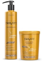 Ficha técnica e caractérísticas do produto Kit Trivitt - Cauterizaçao Gloss 250ml + Hidratacao 1kg