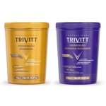 Ficha técnica e caractérísticas do produto Kit Trivitt - Hidratação Intensiva 1kg e Hidratação Matizante 1kg