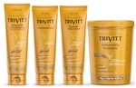 Ficha técnica e caractérísticas do produto Kit Trivitt Hidrataçao, Shampoo, Condicionador, Leave-in