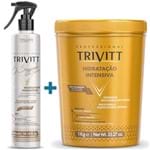 Ficha técnica e caractérísticas do produto Kit Trivitt Máscara Hidratação Intensiva 1Kg + o Segredo Cabeleireiro...