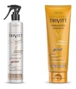 Ficha técnica e caractérísticas do produto Kit Trivitt 2Pçs: o Segredo Cabeleireiro 300Ml+ Máscara Hidratação 25...