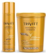 Kit Trivitt Profissional Shampoo 1L + Mascara 1kg