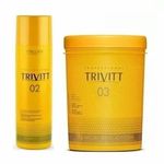 Ficha técnica e caractérísticas do produto Kit Trivitt Shampoo 1l E Máscara De Hidratação 1kg