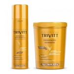 Ficha técnica e caractérísticas do produto Kit Trivitt Shampoo 1l + Hidratação Intensiva 1kg Itallian