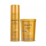 Ficha técnica e caractérísticas do produto Kit Trivitt Shampoo Pós Química 1L + Hidratação Intensiva 1Kg