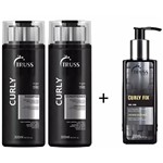 Ficha técnica e caractérísticas do produto Kit Truss Active Curly Shampoo 300ml + Condicionador 300ml + Ativador de Cachos Fix 250ml