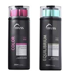 Ficha técnica e caractérísticas do produto Kit Truss Color Shampoo 300ml e Condicionador Equilíbrio 300ml