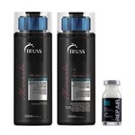Kit Truss Perfect Shampoo + Condicionador 300ml + Ampola Shock Repair - 17ml
