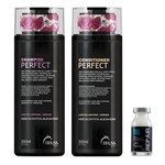 Ficha técnica e caractérísticas do produto Kit Truss Perfect Shampoo + Condicionador 300ml + Ampola Shock Repair - 17ml