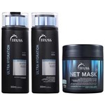 Kit Truss Ultra Hydration Shampoo + Condicionador - 300ml + Máscara Net Mask - 550g
