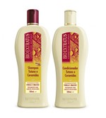 Kit Shampoo Condicionador Tutano Ceramidas 1 L Bio Extratus