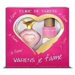 Kit Ulric de Varens Je T'Aime Perfume EDP 50ml e Desodorante