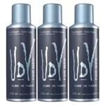 Ficha técnica e caractérísticas do produto Kit Ulrich de Varens - 3x Body Spray UDV For Men Kit