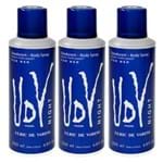 Ficha técnica e caractérísticas do produto Kit Ulrich de Varens - 3x Body Spray UDV Night Kit