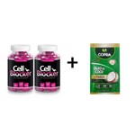Kit 2 Un Cell Blocker 60CPS + Sache Oleo de Coco 15G