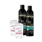 Ficha técnica e caractérísticas do produto Kit 2UN Desodorante Creme Rexona Clinical Women 48g + 2UN Shampoo Tresseme Cachos Definidos 400ml
