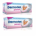 Ficha técnica e caractérísticas do produto Kit 2 Unid - Dermodex Prevent Creme Prevenção de Assaduras 60g