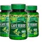 Kit 3 Unidades de Café Verde Unilife - 270 Comprimidos