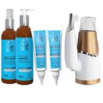 Ficha técnica e caractérísticas do produto Kit Urbano Spa Hair Therapy + Secador Dobrável KM 6832 - Grandha