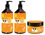 Ficha técnica e caractérísticas do produto Kit Vegano para Cabelos Cacheados Baume (3 Produtos) - Baume Cosmetics