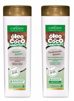 Ficha técnica e caractérísticas do produto Kit Vegano Shampoo / Condicionador e Manteiga Capilar Óleo de Coco Umectante - Capicilin
