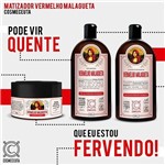 Kit Vegano Shampoo / Condicionador e Máscara Vermelho Malagueta - Cosmeceuta