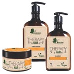 Ficha técnica e caractérísticas do produto Kit Vegano Therapy Hair Baume Cosmetics Shampoo 250ml + Condicionador 250ml + Máscara Capilar 300g