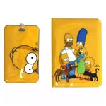 Kit Viagem Tag e Passaporte Simpsons Família