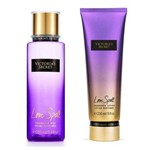 Kit Victoria Secret Love Spell Hidratante 236ml, Body Splash