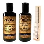 Ficha técnica e caractérísticas do produto Kit Viking Mar Shampoo e Balm com Pente (3 Produtos) Conjunto